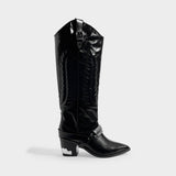 Aj721 Boots - Toga Pulla - Leather - Black
