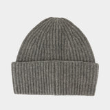 Bonnet W - Samsoe Samsoe - Wool - Grey