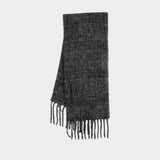 Alex Scarf - Samsoe Samsoe - Wool - Grey