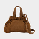 Saemmi Midi Purse - Samsoe Samsoe - Leather - Brown