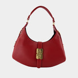 Kat Small Shoulder Bag - Ganni - Leather - Red