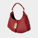 Kat Small Shoulder Bag - Ganni - Leather - Red