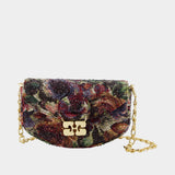 Apo G Tapestry Wallet On Chain - Ganni - Synthetic - Multicolor
