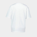Beaded Baby Tiger Print T-Shirt - Ganni - Cotton - White
