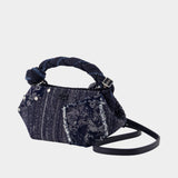 Bou Mini Purse - Ganni - Cotton - Blue