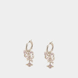 Florindella Earrings - Vivienne Westwood - Metal - Silver