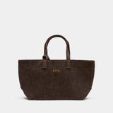 Le Drummer Small Shopper Bag - A.P.C. - Cotton - Brown