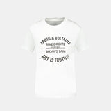 Walk Ico Blason Eco T-Shirt - Zadig & Voltaire - Cotton - White