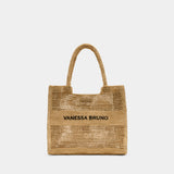 Panier Gm Shopper Bag - Vanessa Bruno - Raffia - Beige