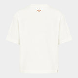 Taida Photo Horse Strass T-Shirt - Zadig & Voltaire - Cotton - White