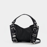 D-One Top handle S Shopper Bag - DIESEL - Leather - Black