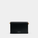 Small Skull Crossbody - Alexander McQueen - Leather - Black