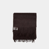Scarf - Acne Studios - Wool - Brown