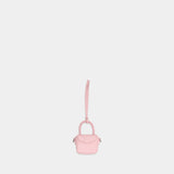 Micro Ma Keychain - Amiri - Leather - Pink
