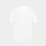 Vintage Print Reg Fit T-Shirt - Balmain - Cotton - White