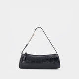 Cindy Cylinder Shoulder Bag - Vivienne Westwood - Leather - Black