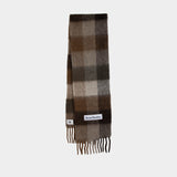 Scarf - Acne Studios - Wool - Brown