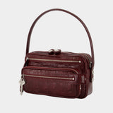 Camero Party Shoulder Bag - Acne Studios - Leather - Burgundy
