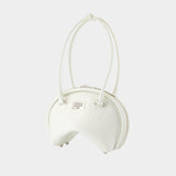 Bowlina Small R Purse - Acne Studios - Leather - White