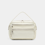 Camero Camera Shoulder Bag - Acne Studios - Leather - White
