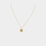Denim Rivet Necklace - Acne Studios - Metal - Gold