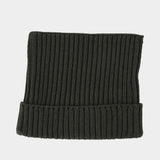Beanie - Acne Studios - Cotton - Green