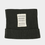 Beanie - Acne Studios - Cotton - Green