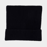 Beanie - Acne Studios - Cotton - Black