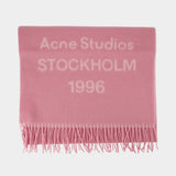 Fn Ux Scar000465 Scarf - Acne Studios - Wool - Pink