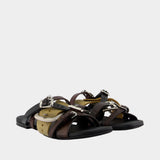 Sandals - Acne Studios - Leather - Brown