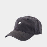 Cap - Acne Studios - Cotton - Black