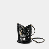Bucket Pm Shopper Bag - Lanvin - Leather - Black