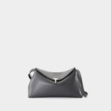 T-Lock Clutch - TOTEME - Leather - Black