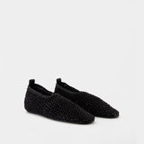 Ballerinas - TOTEME - Leather - Black