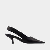 Slingbacks - TOTEME - Leather - Black