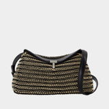 T-Lock Pouch - TOTEME - Leather - Black