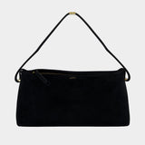 Scoop Pouch - TOTEME - Leather - Black