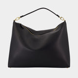 Scoop Shopper Bag - TOTEME - Leather - Black