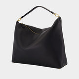 Scoop Shopper Bag - TOTEME - Leather - Black