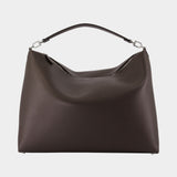 Scoop Shopper Bag - TOTEME - Leather - Brown