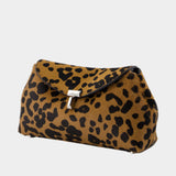 Mini T-Lock Naplack Pouch - TOTEME - Leather - Printed