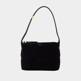 Scoop Wristlet Purse - TOTEME - Leather - Black