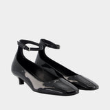 Anklet Pumps - TOTEME - Leather - Black