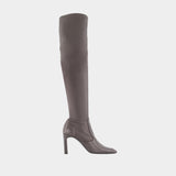 Over The Knee Boots - TOTEME - Leather - Brown