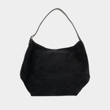 Belted Shopper Bag - TOTEME - Leather - Black