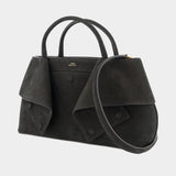 Small Mercer Shopper Bag - TOTEME - Leather - Black