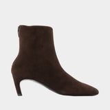 Ankle Boots - TOTEME - Leather - Brown