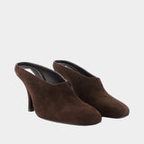 Contour Mules - TOTEME - Leather - Brown