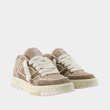 Area Lo Piping Sneakers - Axel Arigato - Leather - Brown