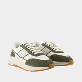 Genesis Neo sneakers - Axel Arigato - Leather - Beige/Green